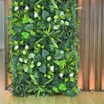 60x40cm Artificial Plant Green Wall Panel – Jungle-Style Faux Lawn for Home & Garden Decor