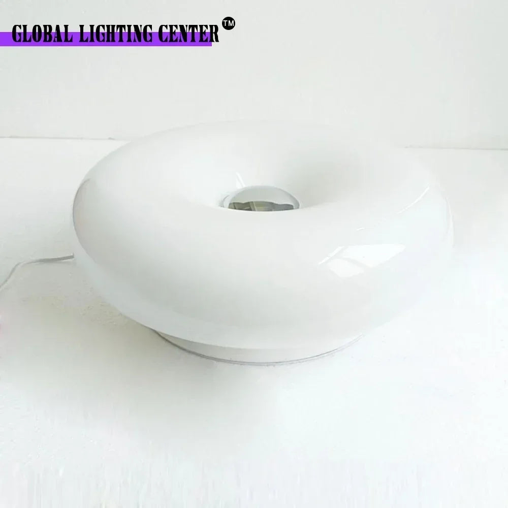 Donut Lamp - Orange Round LED Light - Image 11