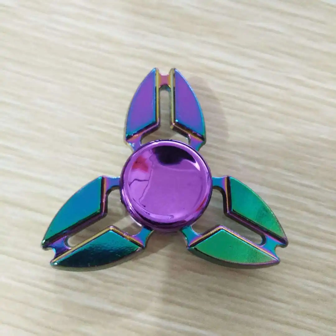 Rainbow Metal Fidget Spinner - Image 8