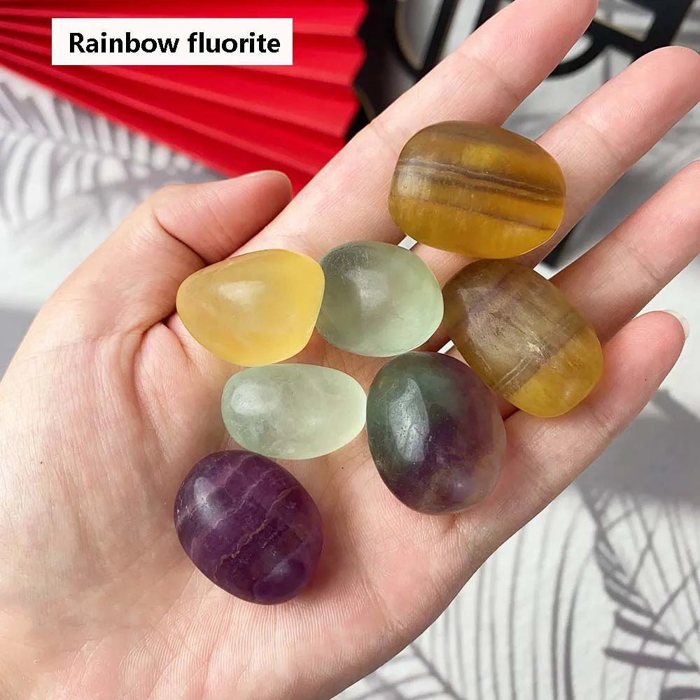 Natural Crystal Gemstone Tumbled Stones – Healing Reiki Decor for Home, Aquarium & Feng Shui - Image 8
