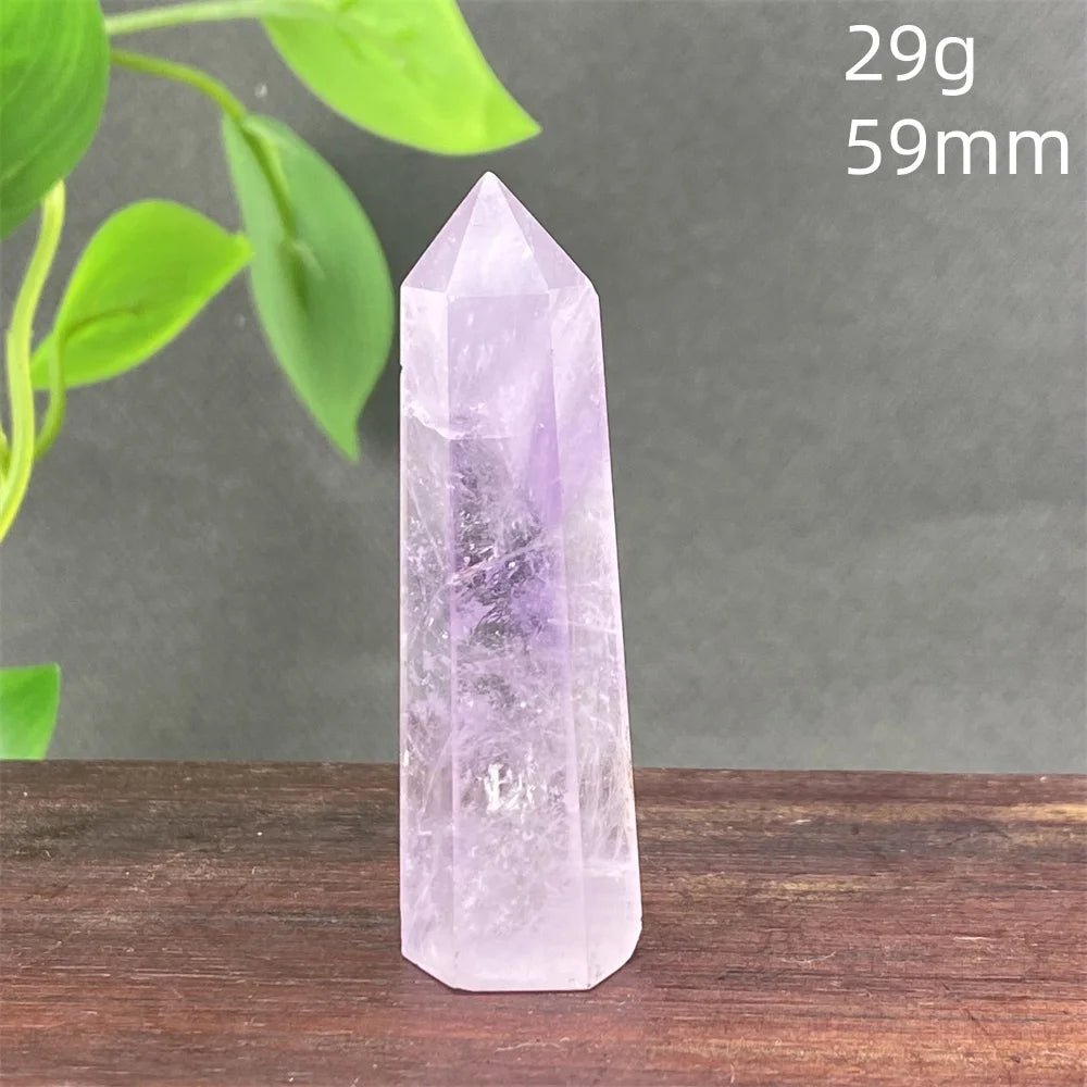Natural Amethyst Crystal Tower - Image 26