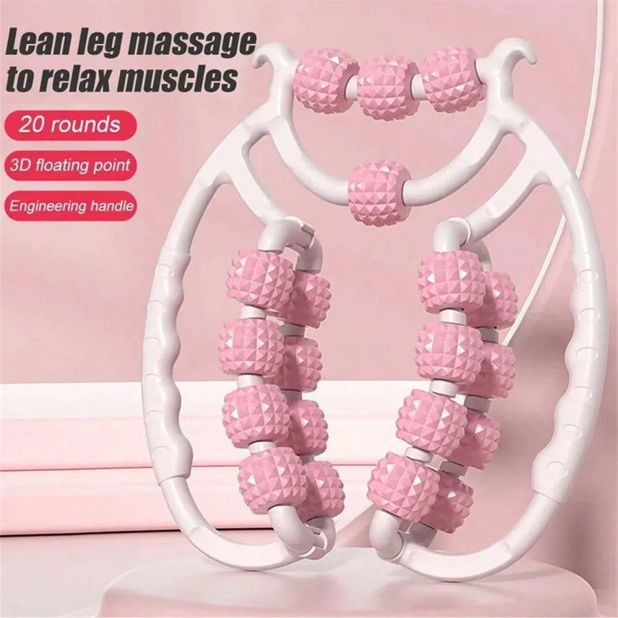 Circular Leg Clamps - 360 Degree Muscle Roller Massager - Image 6