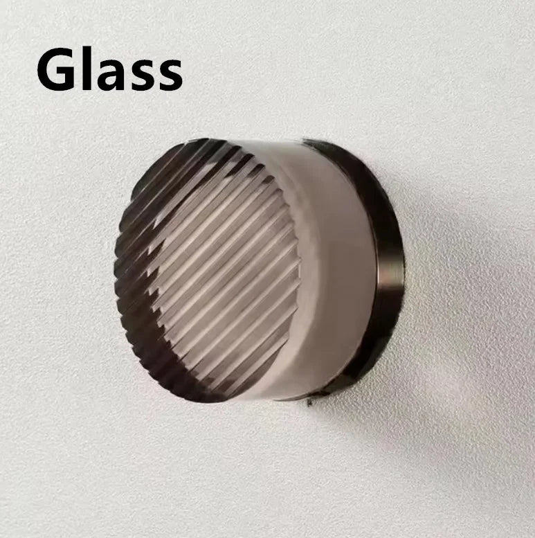 Modern Glass Round Wall Sconce Light Fixtures - Image 16