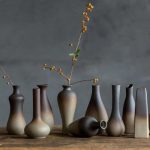 Chinese Retro Zen Ceramic Vase – Small Tabletop Flower Holder for Hydroponic & Minimalist Decor