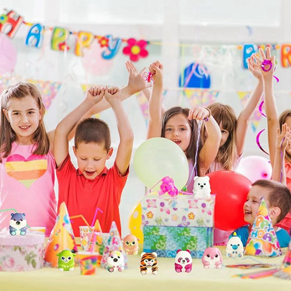 Mini Kawaii Cute Stress Relief Squishies - 6/12PCS Set - Image 4