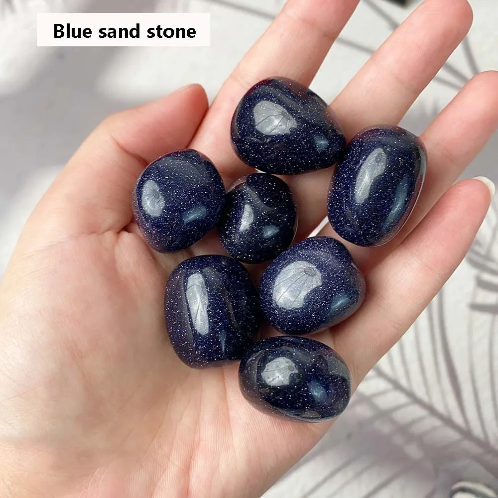 Natural Tumbled Crystal Cube Stones – Polished Quartz, Amethyst & Gemstones for DIY, Healing & Decor - Image 31