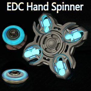 Future Punk Style EDC Metal Fidget Spinner for Adults