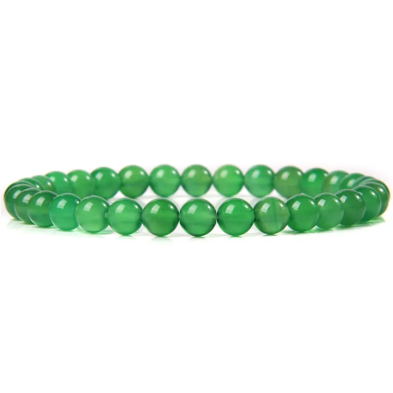6MM Natural Agate Bead Stretch Bracelet – Healing Energy Jewelry for Men & Women - Image 43