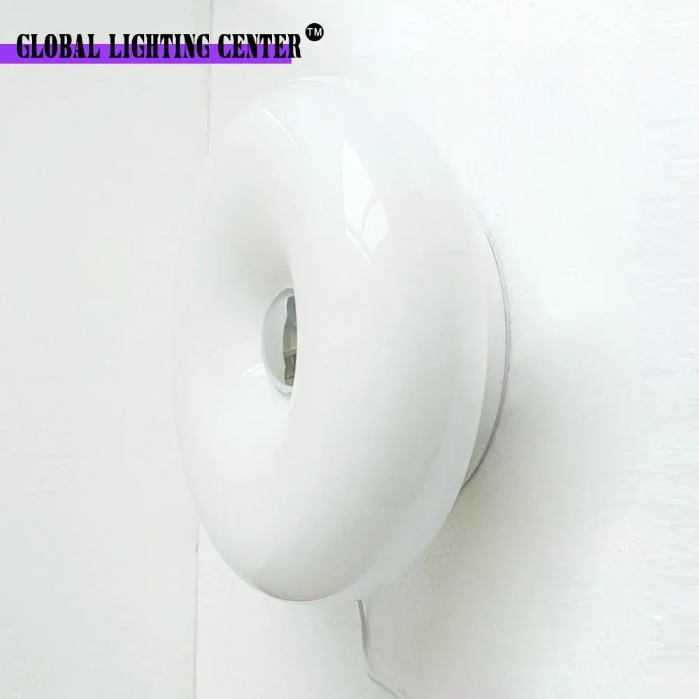 Donut Lamp - Orange Round LED Light - Image 12