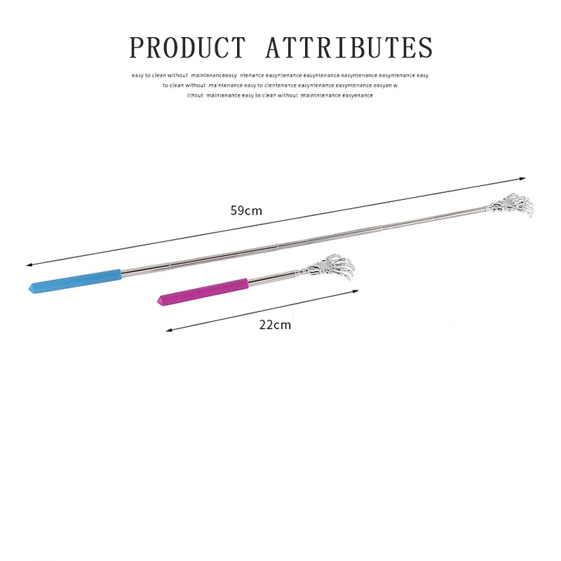 Adjustable Stainless Steel Claw Massager for Back Relief - Image 6