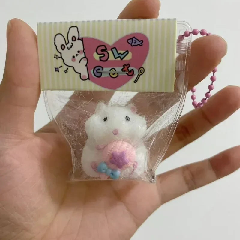 Kawaii Cute Hamster Mini Squeeze Toy - Image 3