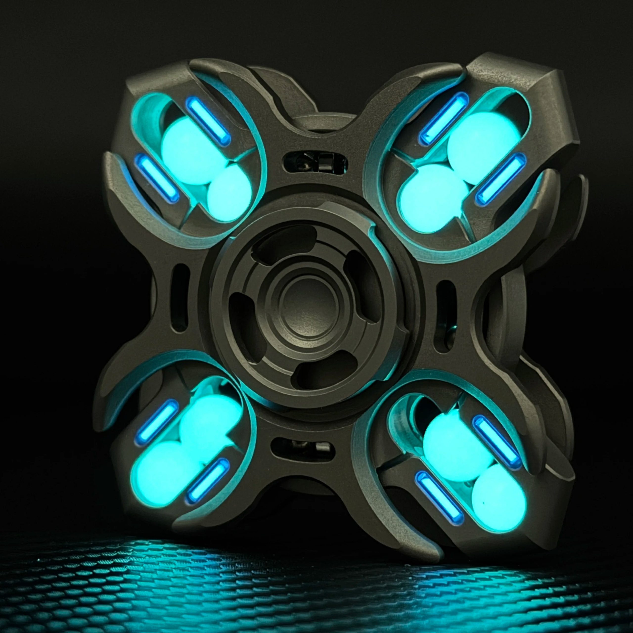 Future Punk Style EDC Metal Fidget Spinner for Adults - Image 3