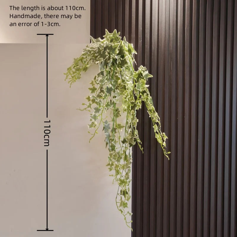 Artificial Hanging Ivy Vine Plants – Large Green Persian Fern Leaf Bundle for Home & Event Decor - Image 13