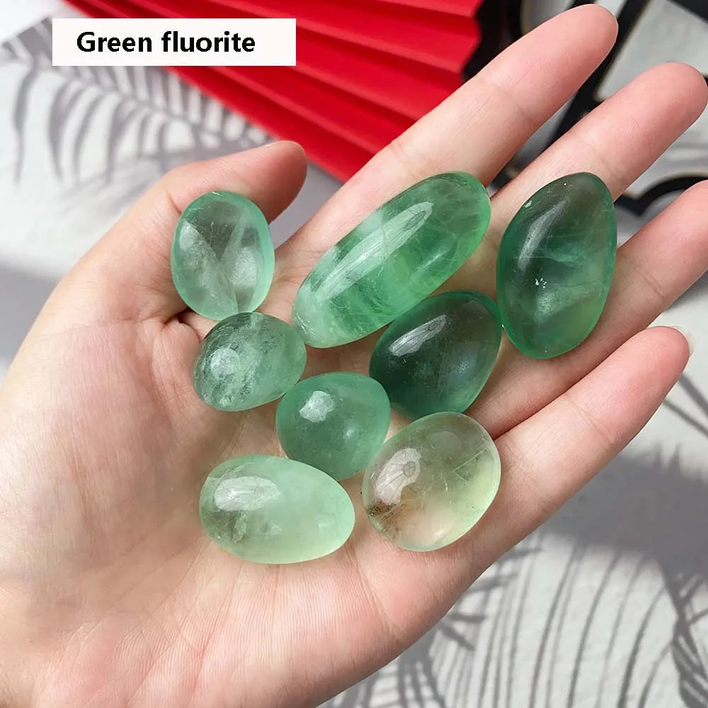 Natural Crystal Gemstone Tumbled Stones – Healing Reiki Decor for Home, Aquarium & Feng Shui - Image 25