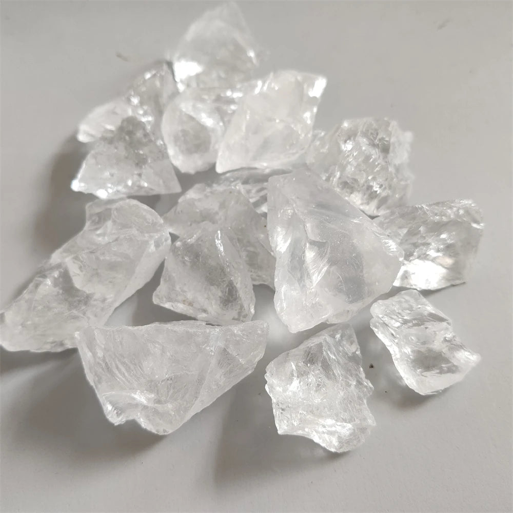 Natural White Crystal Quartz Stone – Healing Rough Mineral Specimen for Feng Shui & Home Decoration - Image 5