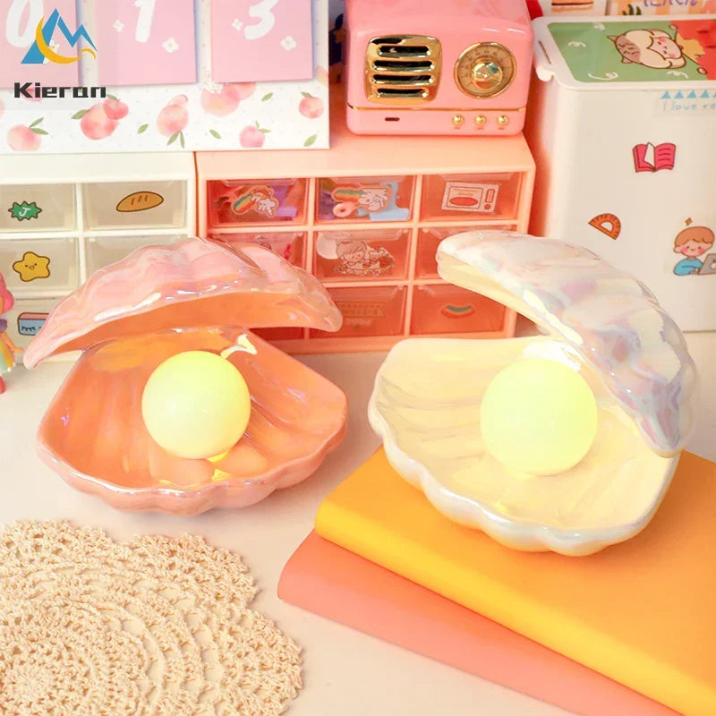 Nordic Modern Shell LED Night Light - Image 4