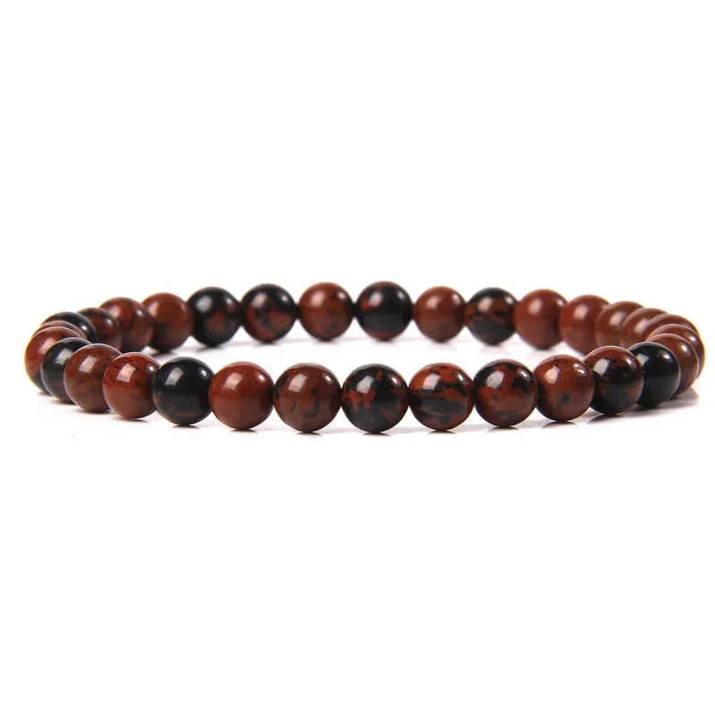 6MM Natural Agate Bead Stretch Bracelet – Healing Energy Jewelry for Men & Women - Image 25