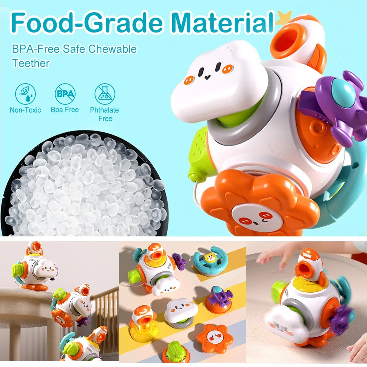 Montessori Busy Cube - Educational Learning Toy - Image 3