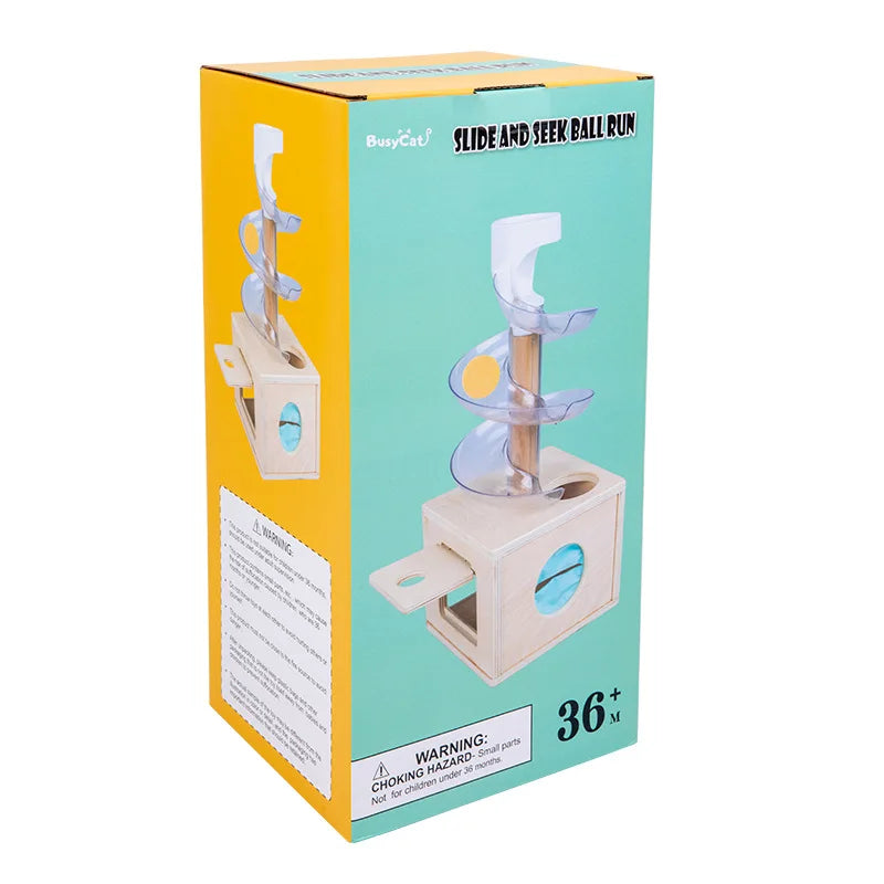 Montessori Wooden Tower Toy Set - Early Education Puzzle - Image 7