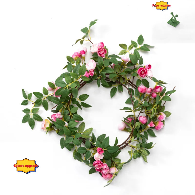 Artificial Hanging Ivy Vine Plants – Large Green Persian Fern Leaf Bundle for Home & Event Decor - Image 11