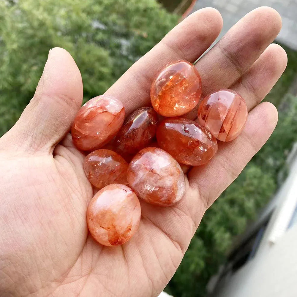 Natural Tumbled Crystal Cube Stones – Polished Quartz, Amethyst & Gemstones for DIY, Healing & Decor - Image 9