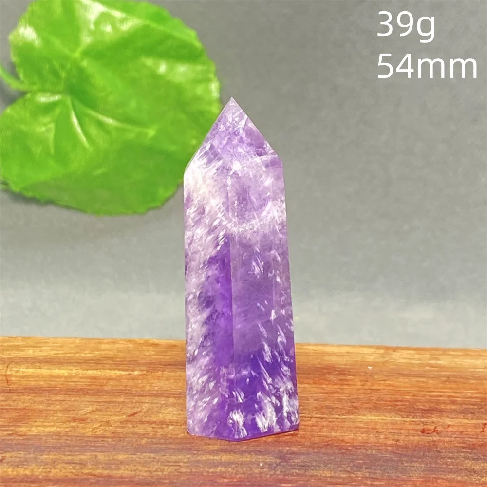 Natural Amethyst Crystal Tower - Image 11